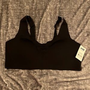 Black sports bra super soft